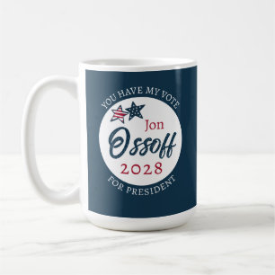 Jon Ossoff for Presdient 2028 Coffee Mug