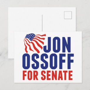 Jon Ossoff for Senate 2026 Georgia Election Postcard