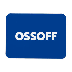 Jon Ossoff Georgia Senate runoff blue white Magnet