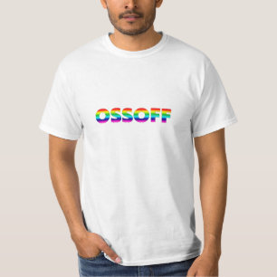 Jon Ossoff Georgia Senate runoff pride lgbtq lgbt T-Shirt