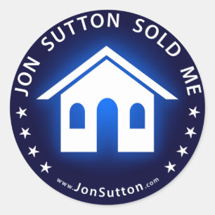 Jon Sutton Sold Me Classic Round Sticker