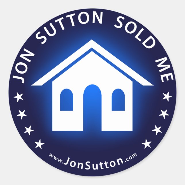 Jon Sutton Sold Me Classic Round Sticker (Front)