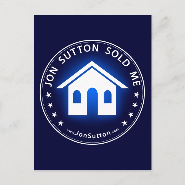 Jon Sutton Sold Me Postcard (Front)