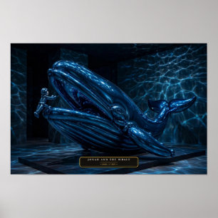 Jonah and the Whale — Balloon Sculpture Poster
