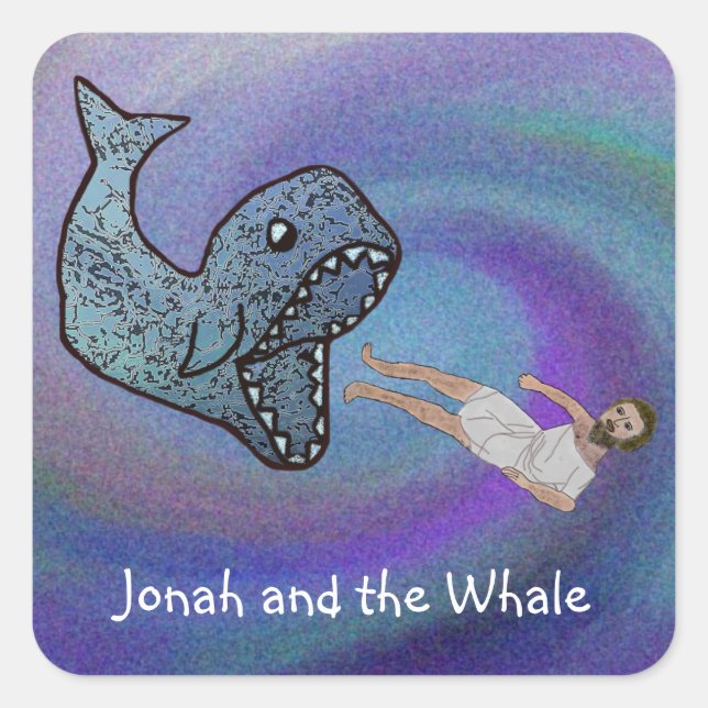 Jonah and the Whale Stickers (Front)