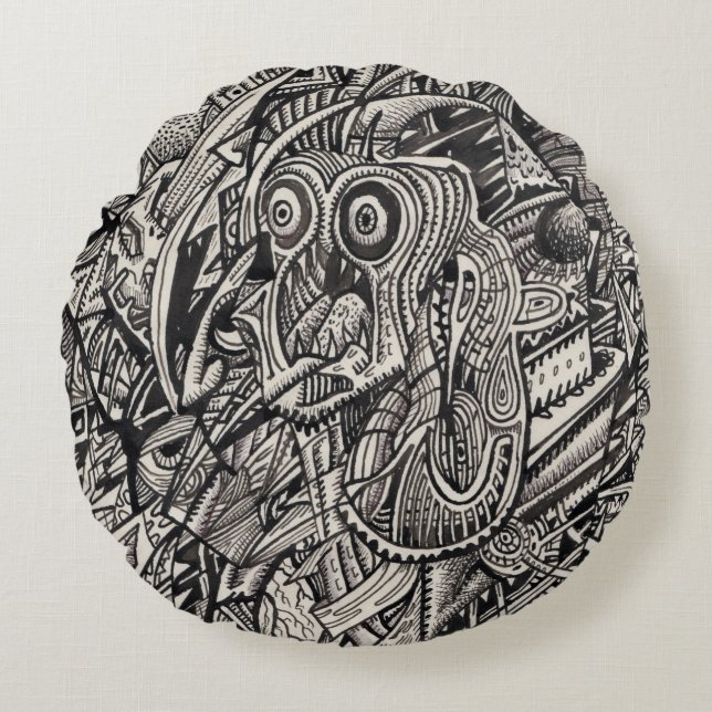 Jonah Complex Round Cushion (Front)