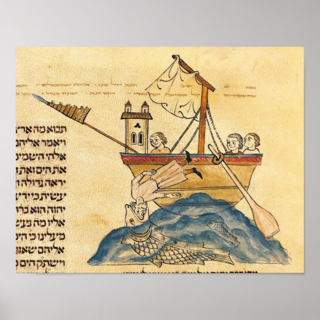 Jonah Eaten by the Whale Poster (Front)