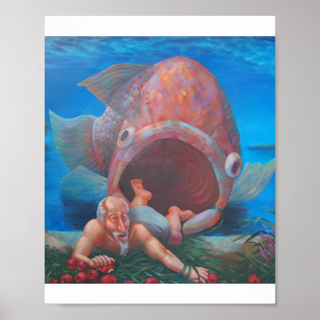 Jonah -The Arrival of Jonah in Nineveh Poster (Front)