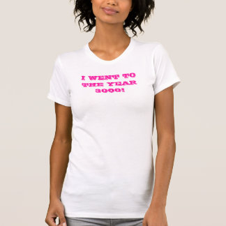 JONAS BROTHERS I WENT TO THE YEAR 3000 T-Shirt