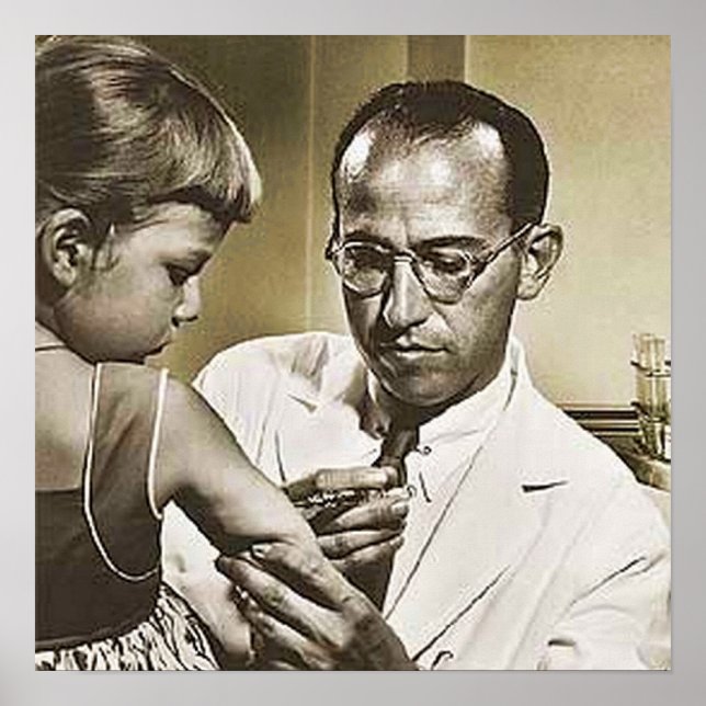 Jonas E. Salk, M.D. Poster (Front)