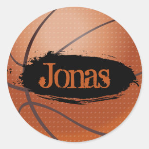 Jonas Grunge Style Basketball Sticker