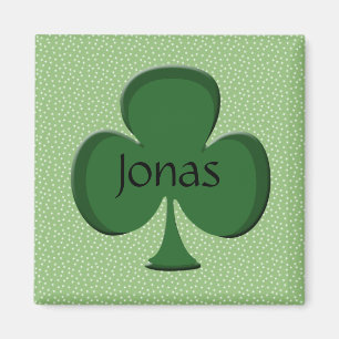 Jonas Shamrock Personalised Magnet