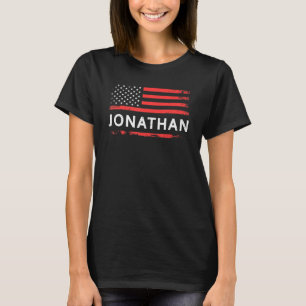 Jonathan American Flag  For Jonathan T-Shirt