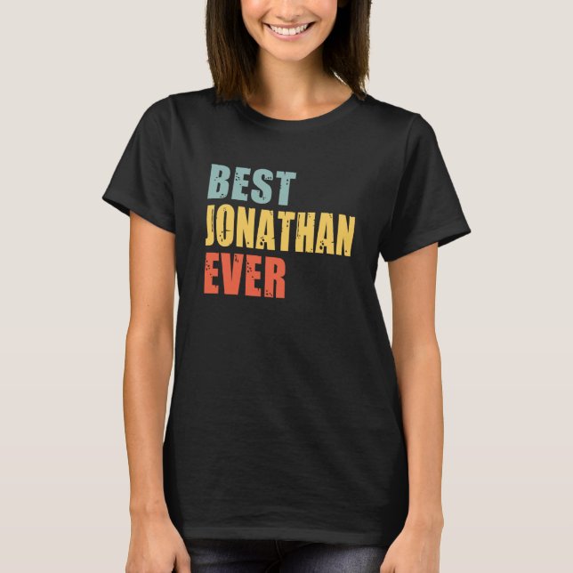 Jonathan Best Ever Jonathan T-Shirt (Front)