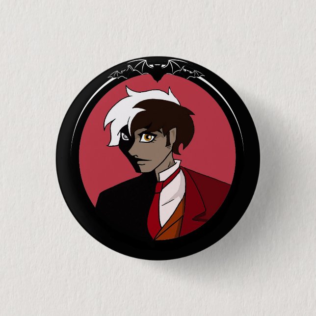Jonathan Harker Colour Button (Front)