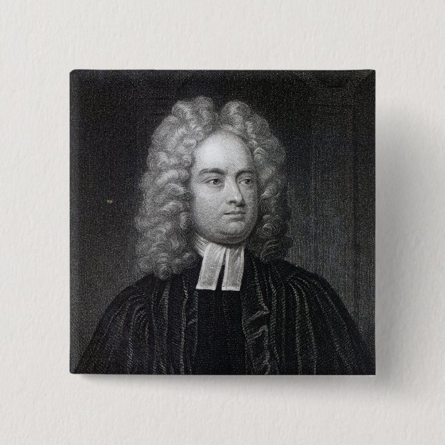 Jonathan Swift 15 Cm Square Badge (Front)