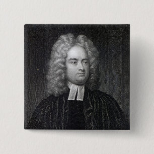 Jonathan Swift 15 Cm Square Badge
