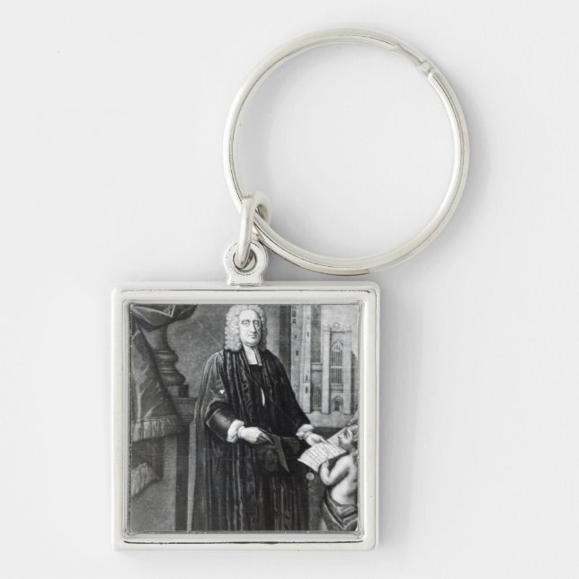 Jonathan Swift, engraved by Andrew Miller, 1743 Key Ring (Front)