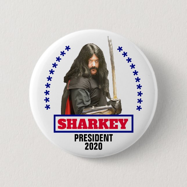 Jonathon Sharkey for President 6 Cm Round Badge (Front)