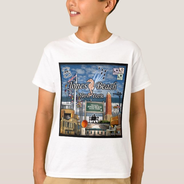 Jones Beach jpg T-Shirt (Front)