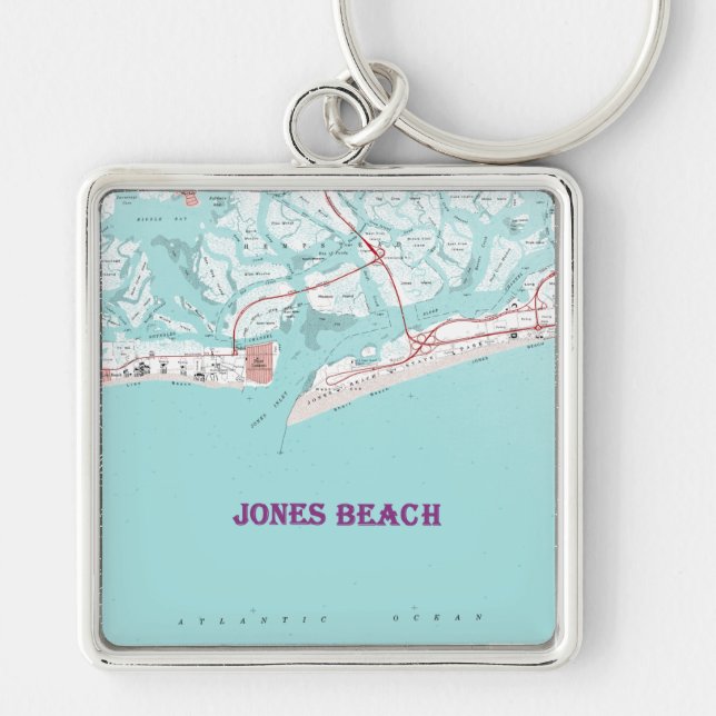 Jones Beach New York Key Ring (Front)