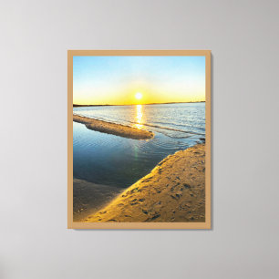Jones Beach New York NY LI Beach Sunset Canvas Print