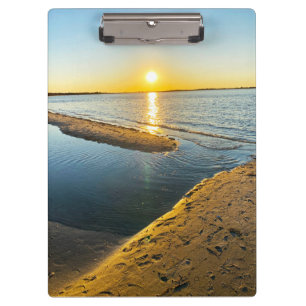 Jones Beach New York NY LI Beach Sunset Clipboard