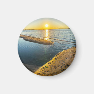 Jones Beach New York NY LI Beach Sunset Magnet