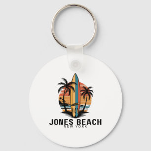 Jones Beach New York Surfing Surfer _1 Key Ring