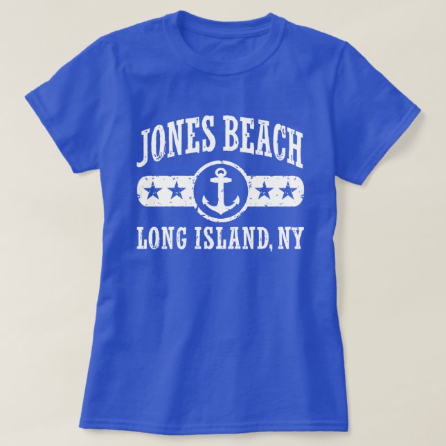 Jones Beach New York T-Shirt (Design Front)
