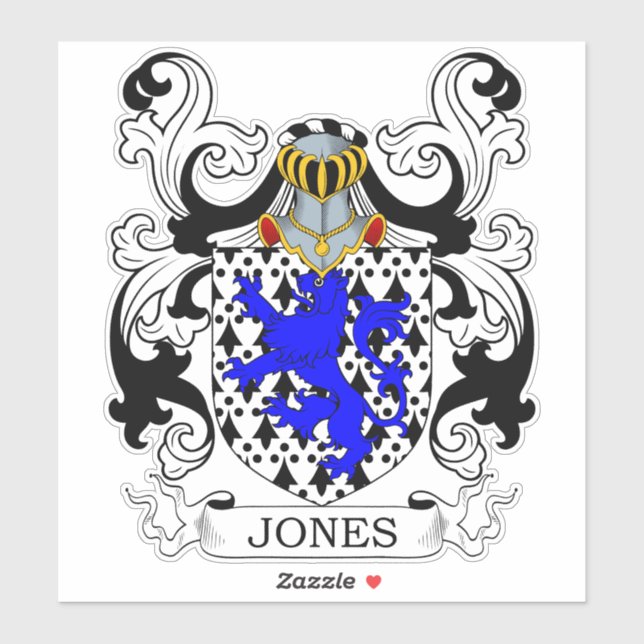 Jones Family Crest (Sheet)