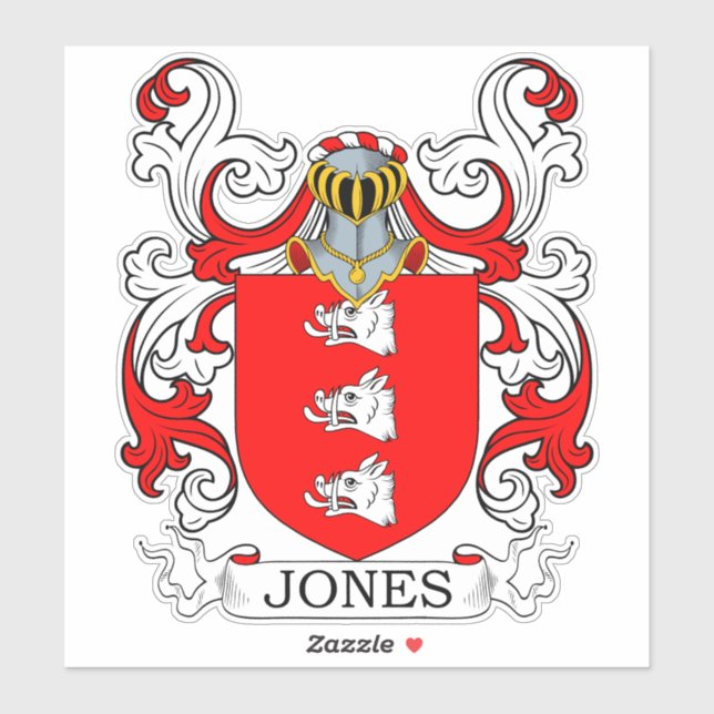 Jones Family Crest (Sheet)
