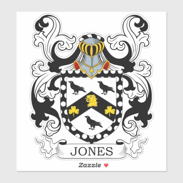 Jones Family Crest (Sheet)