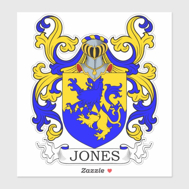 Jones Family Crest (Sheet)
