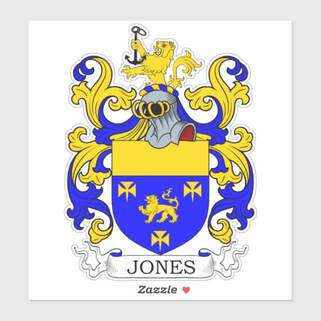 Jones Family Crest (Sheet)
