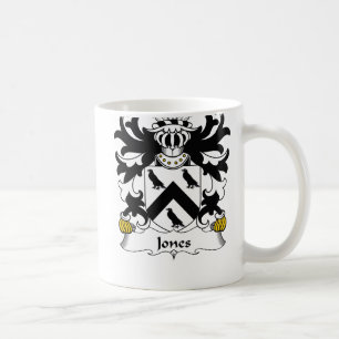 Jones Family Crest Coffee Mug