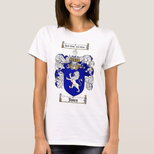 JONES FAMILY CREST -  JONES COAT OF ARMS T-Shirt