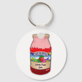 Jones For Revival Strawberry Jam Keychain