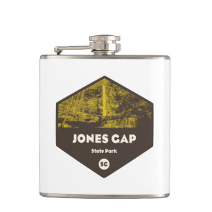 Jones Gap State Park South Carolina Hip Flask
