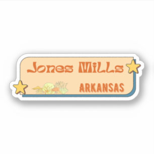 Jones Mills, Arkansas  Sticker