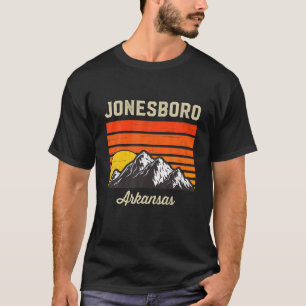 Jonesboro Arkansas Retro City State USA Souvenir T-Shirt