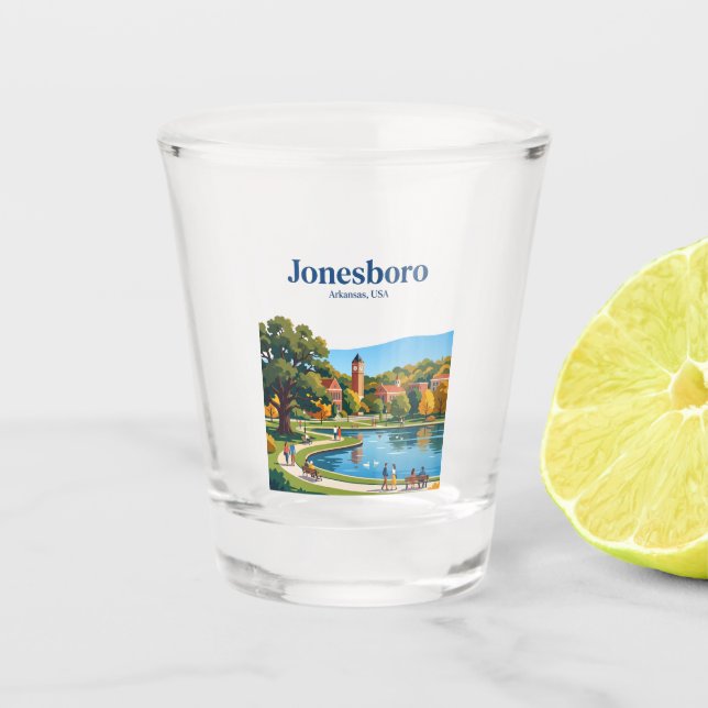 Jonesboro USA Shot Glass (Front)