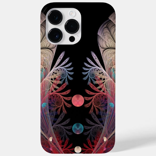Jonglage Abstract Modern Fantasy Fractal Art Case-Mate iPhone Case (Back)