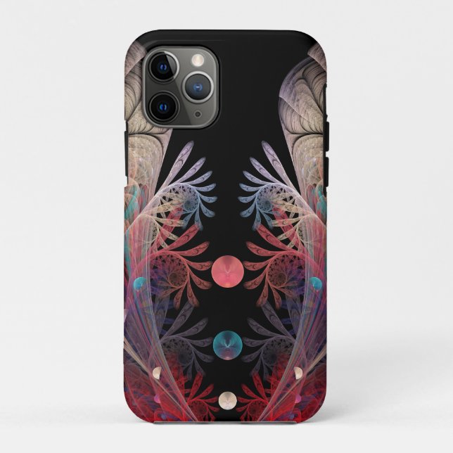 Jonglage Abstract Modern Fantasy Fractal Art Case-Mate iPhone Case (Back)