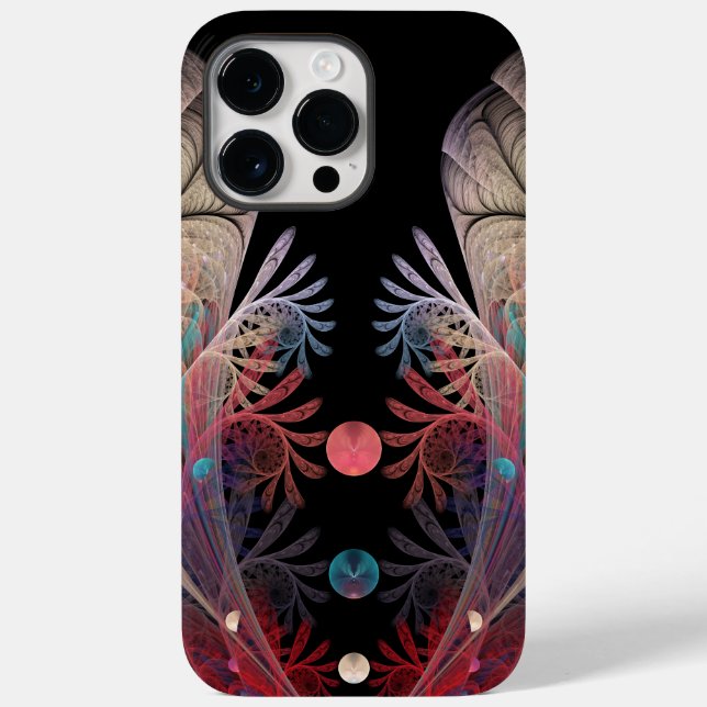 Jonglage Abstract Modern Fantasy Fractal Art Case-Mate iPhone Case (Back)