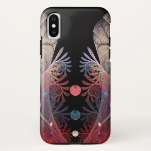 Jonglage Abstract Modern Fantasy Fractal Art iPhone X Case