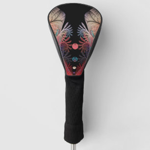 Jonglage Abstract Modern Fantasy Fractal Art Golf Head Cover