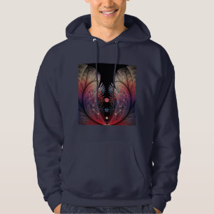 Jonglage Abstract Modern Fantasy Fractal Art Hoodie