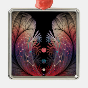Jonglage Abstract Modern Fantasy Fractal Art Metal Tree Decoration
