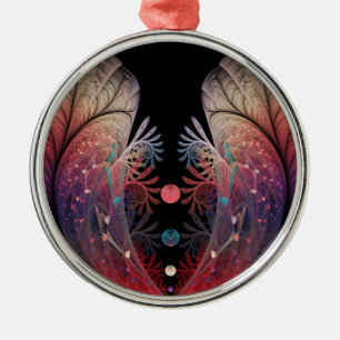 Jonglage Abstract Modern Fantasy Fractal Art Metal Tree Decoration